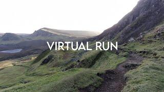 Virtual Run & Hike of Quiraing Mountains, Isle of Skye, Scottish Highlands, 30 Mins Treadmill Run 4K