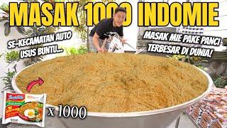 HAMPIR JATUH KE PANCI! MASAK 1000 INDOMIE PAKAI PANCI RAKSASA UNTUK WARGA BALI!