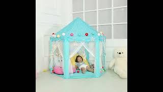 Kingistan's Princess Castle Tent #childhoodadventures #exploreandplay #parentingessentials#shorts