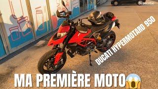 JE RÉCUPÈRE MA PREMIÈRE MOTO : DUCATI HYPERMOTARD 950 FULL