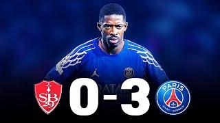  Ils sont méchants... (Brest 0-3 PSG)