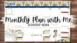 Digital Planning Hangout & Chat  | Monthly Plan With Me on My iPad Pro Using Goodnotes 
