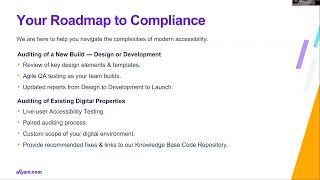 Webinar: Accessibility Audits and Remediation by Allyant