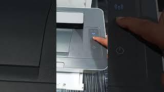 Hp Color Laser 150nw 150a How to print configuration test page #hp #hpprinters #configuracion