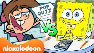 SpongeBob vs. Timmy Turner | Wer ist der bessere Schüler? | Nickelodeon Deutschland