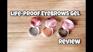 Project Vanity x Ellana Minerals Life Proof Eyebrow Gel Review