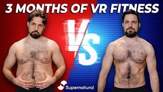 I lost 20 pounds with VR Fitness  - My Supernatural VR weigh loss transformation