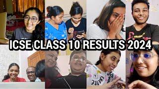 reacting to ICSE class 10 board results 2024