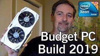 Budget PC Build 2019 • Xeon X3470 GTX 1060 3GB • 1080p Full HD Gaming on a Lynnfield CPU in 2019!