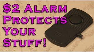 $2 Alarm Protects Your Stuff!!