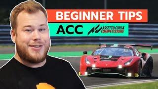 Assetto Corsa Competizione Beginner Tips Ft. @Jardier