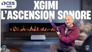 CES 2025 : XGIMI, L'Ascension Sonore (Écran Géant Rétractable Dolby Atmos !)