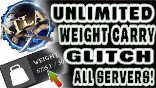  UNLIMITED Weight Carry GLITCH (OFFICIAL/UNOFFICIAL) | ATLAS | DO IT BEFORE PATCHED! ALL SERVERS!