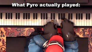 Pianos are Never Animated Correctly... (TF2 Pyro)