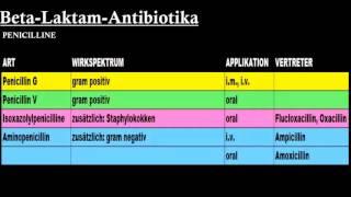 Pharmakologie ─  Antibiotika Teil 1/2