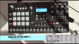 Demo Elektron Analog Rytm Part 1 GERMAN