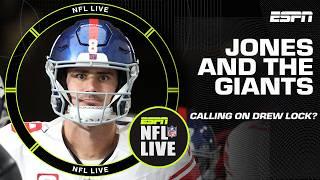 Does Daniel Jones' injury history mean the Giants will call on Drew Lock this season? | NFL Live