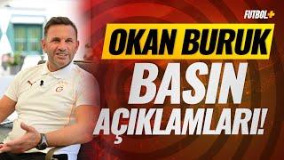 Okan Buruk açıklamalarda bulunuyor | CANLI YAYIN | Galatasaray |