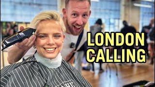 Tasha’s Bold Pixie Cut for Her Dream Wedding  Stunning Blonde hair | HFDZK