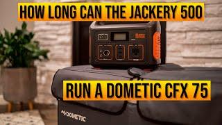 Jackery Explorer 500 vs Dometic CFX 75... how long can it go?