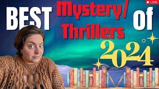 BEST MYSTERY / THRILLERS OF 2024! | Top 16 Mystery/Thriller Books I read in 2024