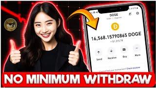 1 min = 2 DOGE  It is FREE | super fast Dogecoin mining site