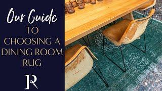 How To Choose A Dining Room Rug | Rugs.ie