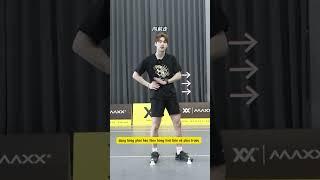 KỸ THUẬT ĐẬP CẦU UY LỰC với BƯỚC ĐỆM XOAY NGƯỜI #caulong24h #caulonghanoi #kythuatcaulong #badminton