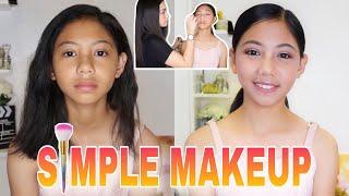 SUPER EASY MAKEUP TRANSFORMATION - TEEN EDITION| PHILIPPINES | TINMAY ARCENAS