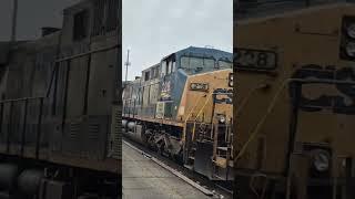 The iconic colors of CSX.