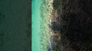 Blue Water & Waves of Phi Phi from Above