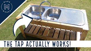 Easy DIY Pallet Mud Kitchen