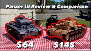 Rc 1:16 Scale Heng Long Panzer III review and Comparison