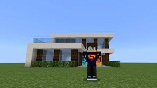 como construir uma casa moderna no Minecraft | adriel luiz | #minecraft