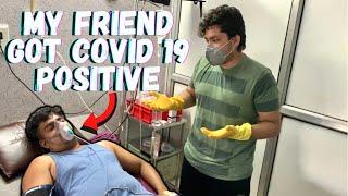 MY FRIEND GOT COVID-19 POSITIVE IN INDIA | NAVI MUMBAI | NETCHILLS VLOGS |