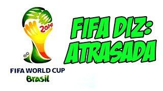 Presidente da FIFA diz que Brasil é o país mais atrasado nas obras da história da Copa do Mundo