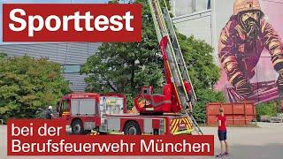 Sporttest bei der Berufsfeuerwehr München ⏱ Einstellungstest Feuerwehr ‍️️‍️ alle 8 Stationen