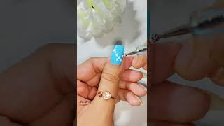 Easy Nail Art Design #piubhol #nailart #youtubeshorts