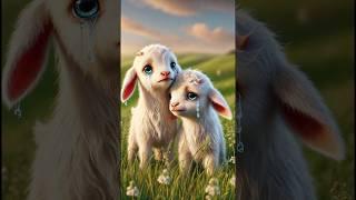 Sad story of goat kids #humanity #goat #goatlovers #shortsfeed #animals #cow #emotional #ai #shorts