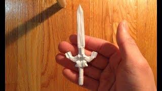Origami master sword