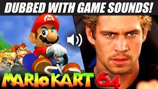 ‘The Fast and the Furious’ dubbed with MARIO KART 64 sounds! | RetroSFX