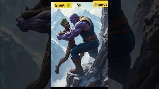 Marvel studio's thanos vs Groot (part 12)#trending #animation #shorts