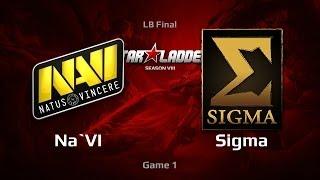 Na'Vi vs Sigma, SLTV S8 LAN Finals, LB Final, Game 1
