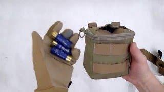 Видео обзор подсумка для патронов 12 калибра  Shotgun Ammo Pouch от "5.11".