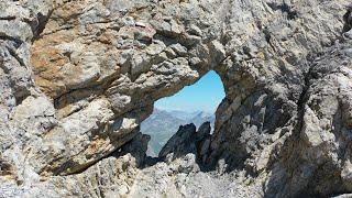 Aerial recording of Piz Ela