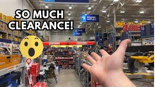 Lowes Tool Clearance is HUGE! Check Your Lowes ASAP! (What is going on?!?!?)