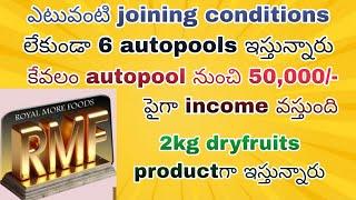 Royal more foods full plan explained in telugu | MLM Companies Telugu