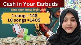 $14 Per Music Earn Money Listening To Music |Online Earning without Investment |Make Money Online