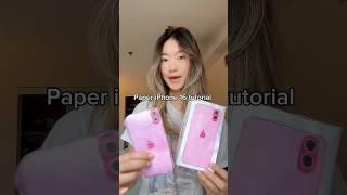 Paper iPhone 16 tutorial #diy #papercraft