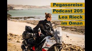 Podcast 205: Lea Rieck im Interview - Motorradreise im Oman